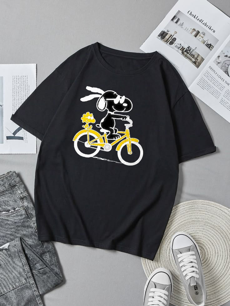 Snoopy cotton T-shirt