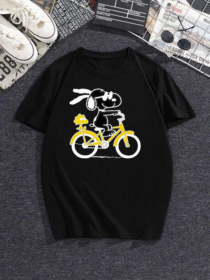 Snoopy cotton T-shirt