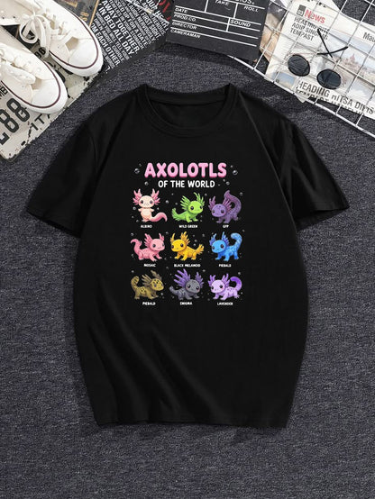 Axolotls of The World T-shirt