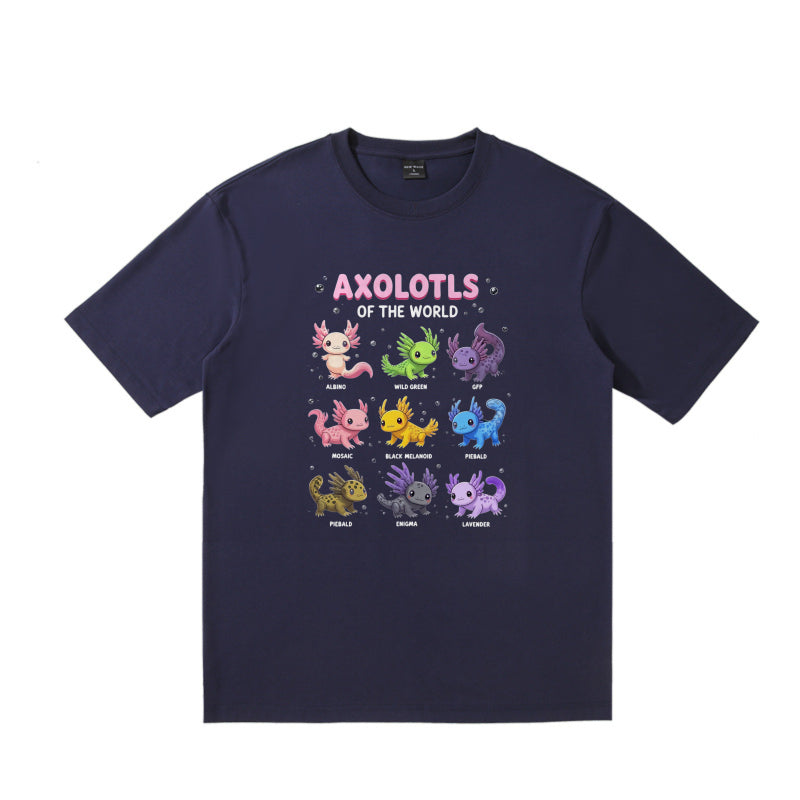 Axolotls of The World T-shirt