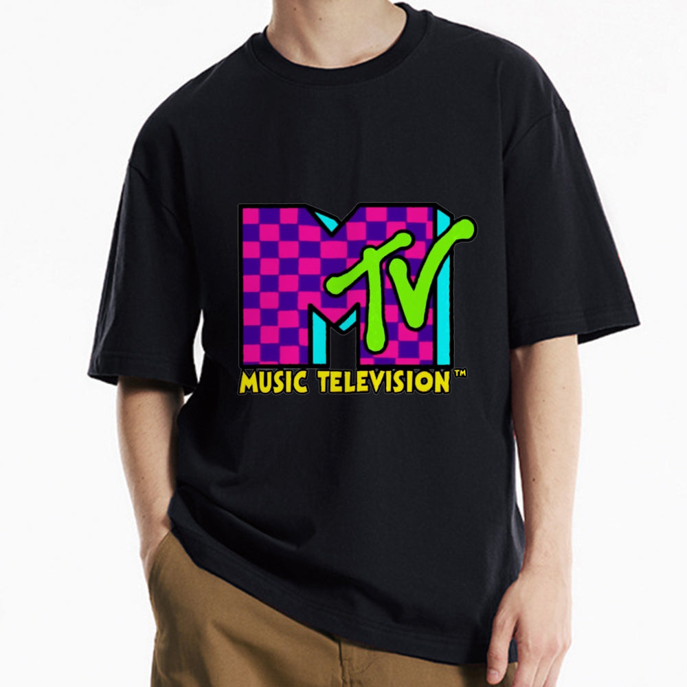 MTV logo fashion T-shirt