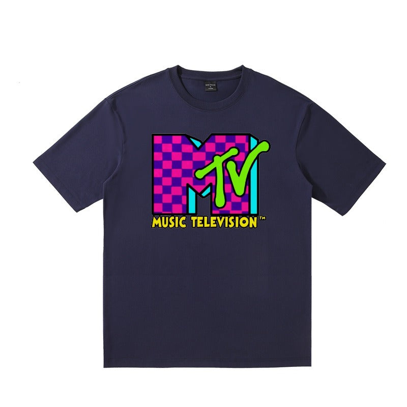 MTV logo fashion T-shirt