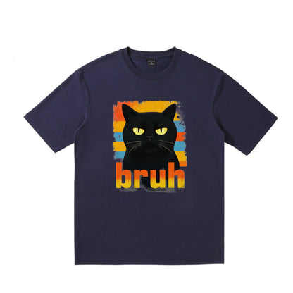 Bruh Cat short-sleeved T-shirt