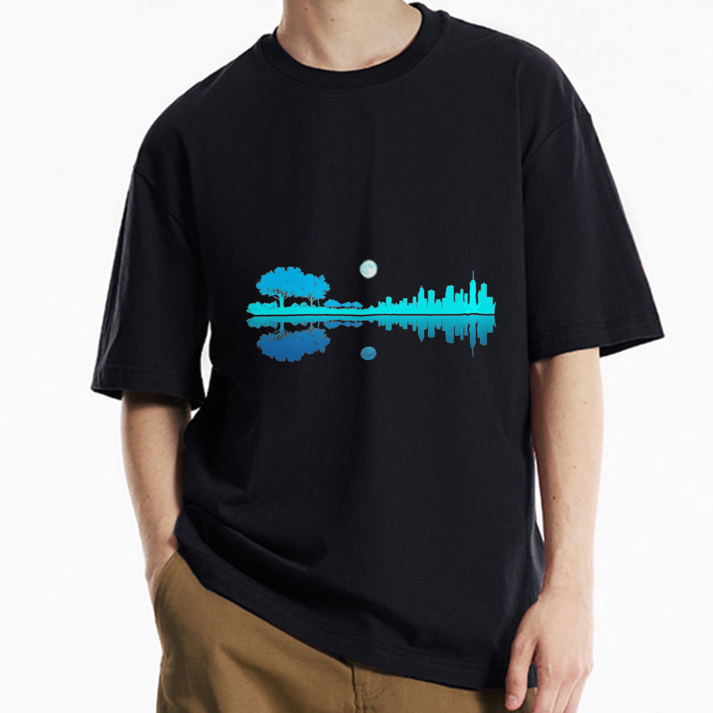 Nightscape Print T-Shirt