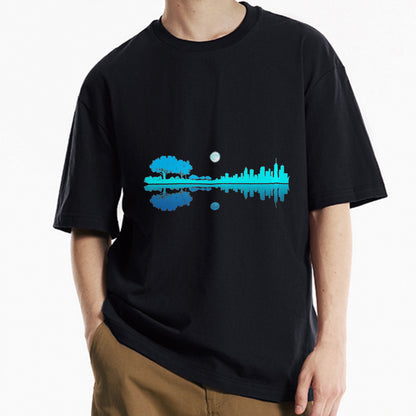 Nightscape Print T-Shirt